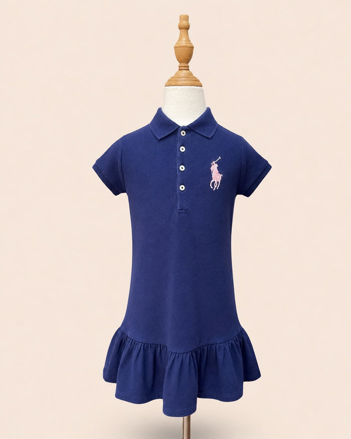 Polo dress, navy