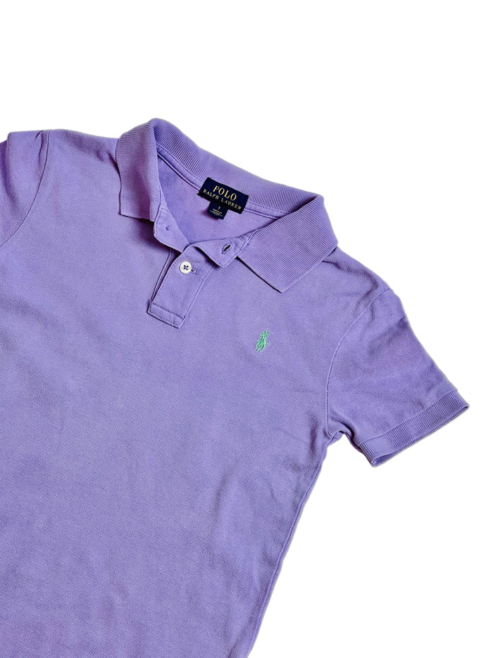 Classic polo shirt, lavender