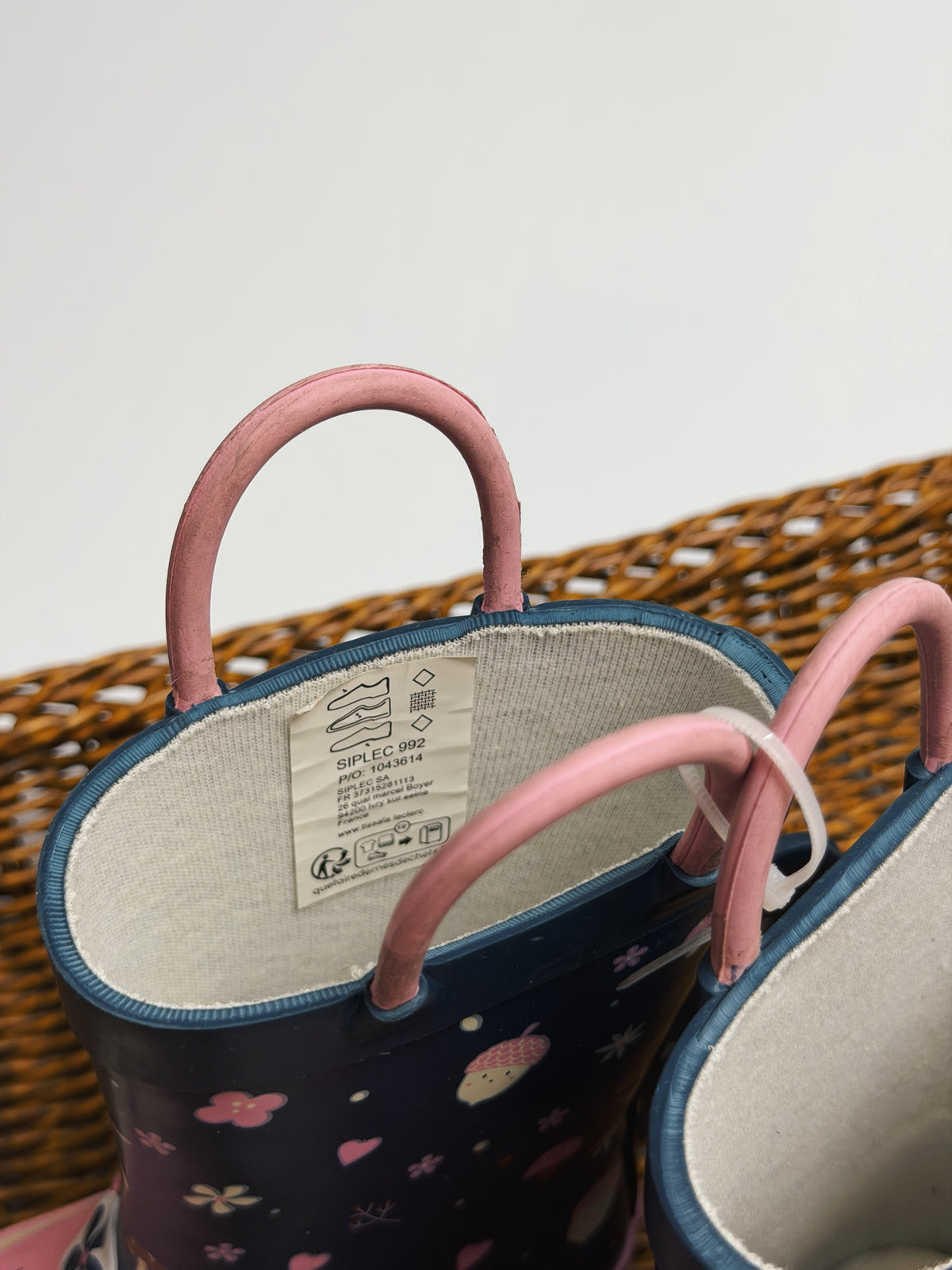Fox rain boots, pink