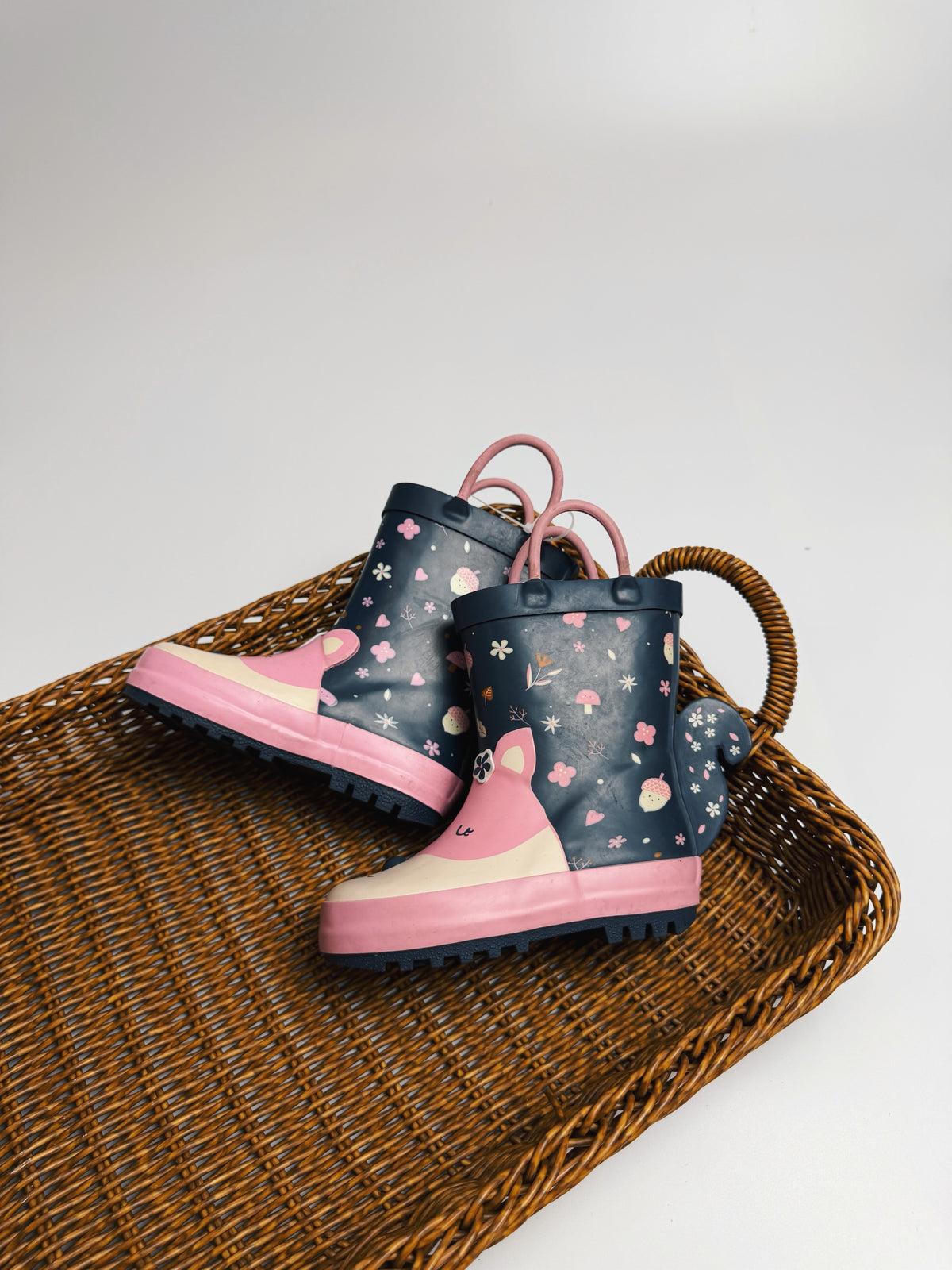 Fox rain boots, pink
