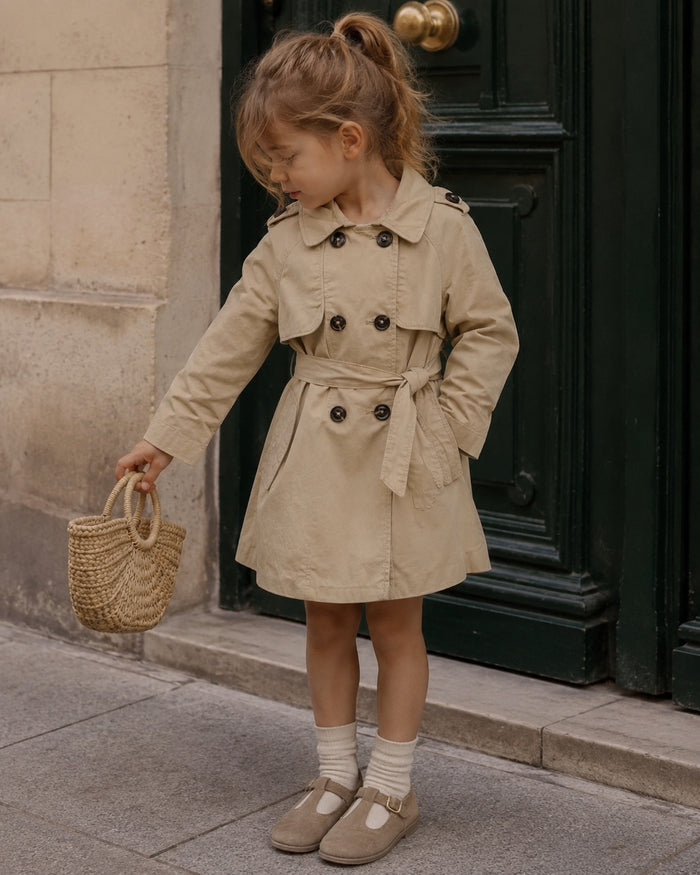 Classic trench coat, beige