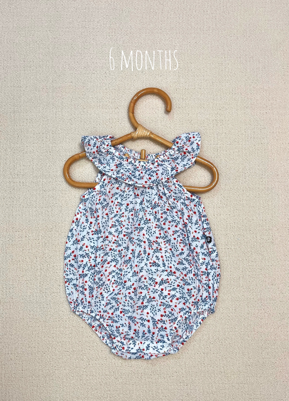 Floral Ruffle Romper
