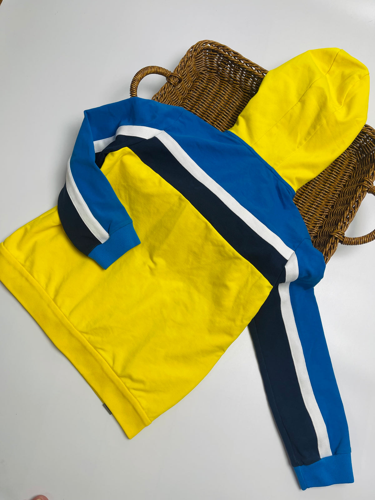 Scuderia Ferrari Colorblock Zip-Up Hoodie Jacket | Kids