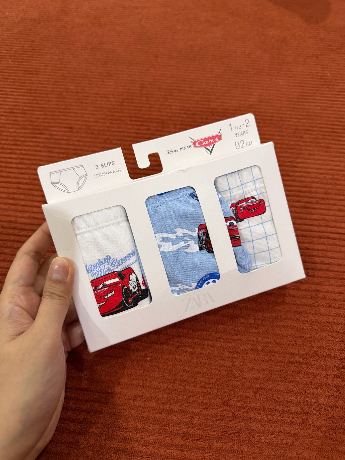 ZARA x Disney Cars Underpants