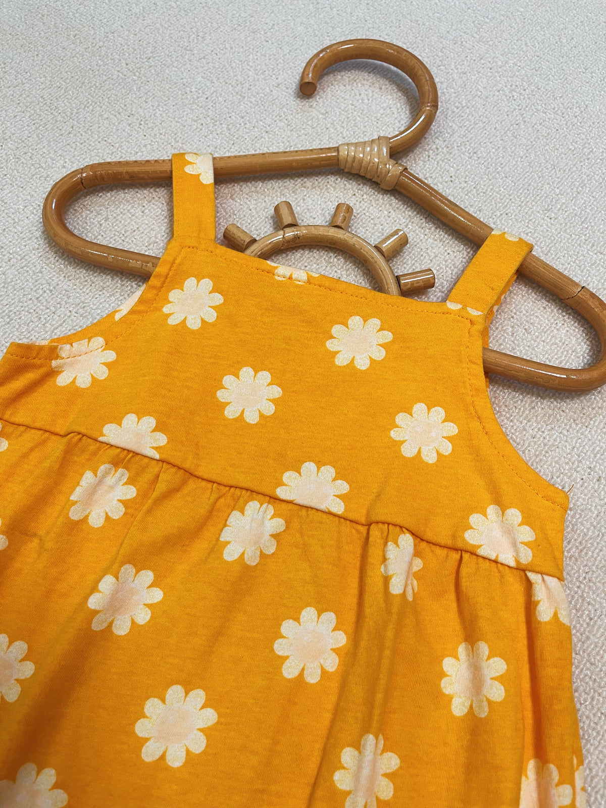 CARTER'S Daisy Overall Romper