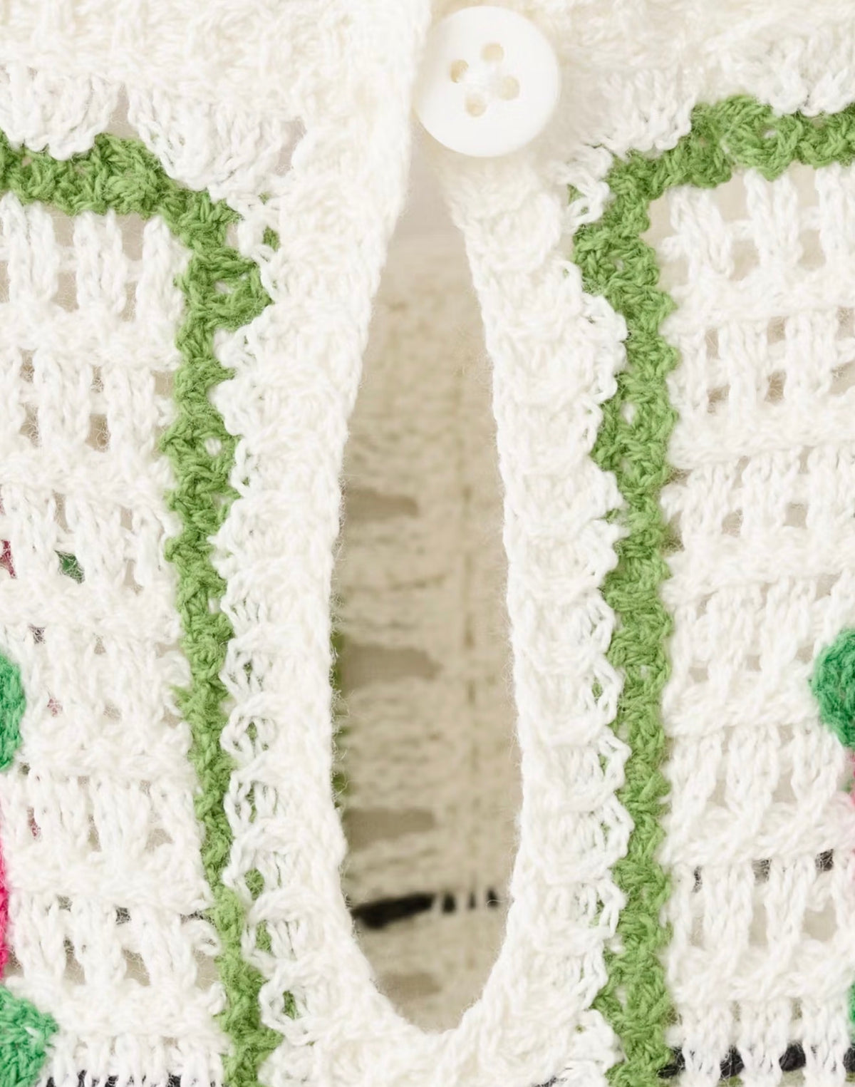 MANGO Crochet Top