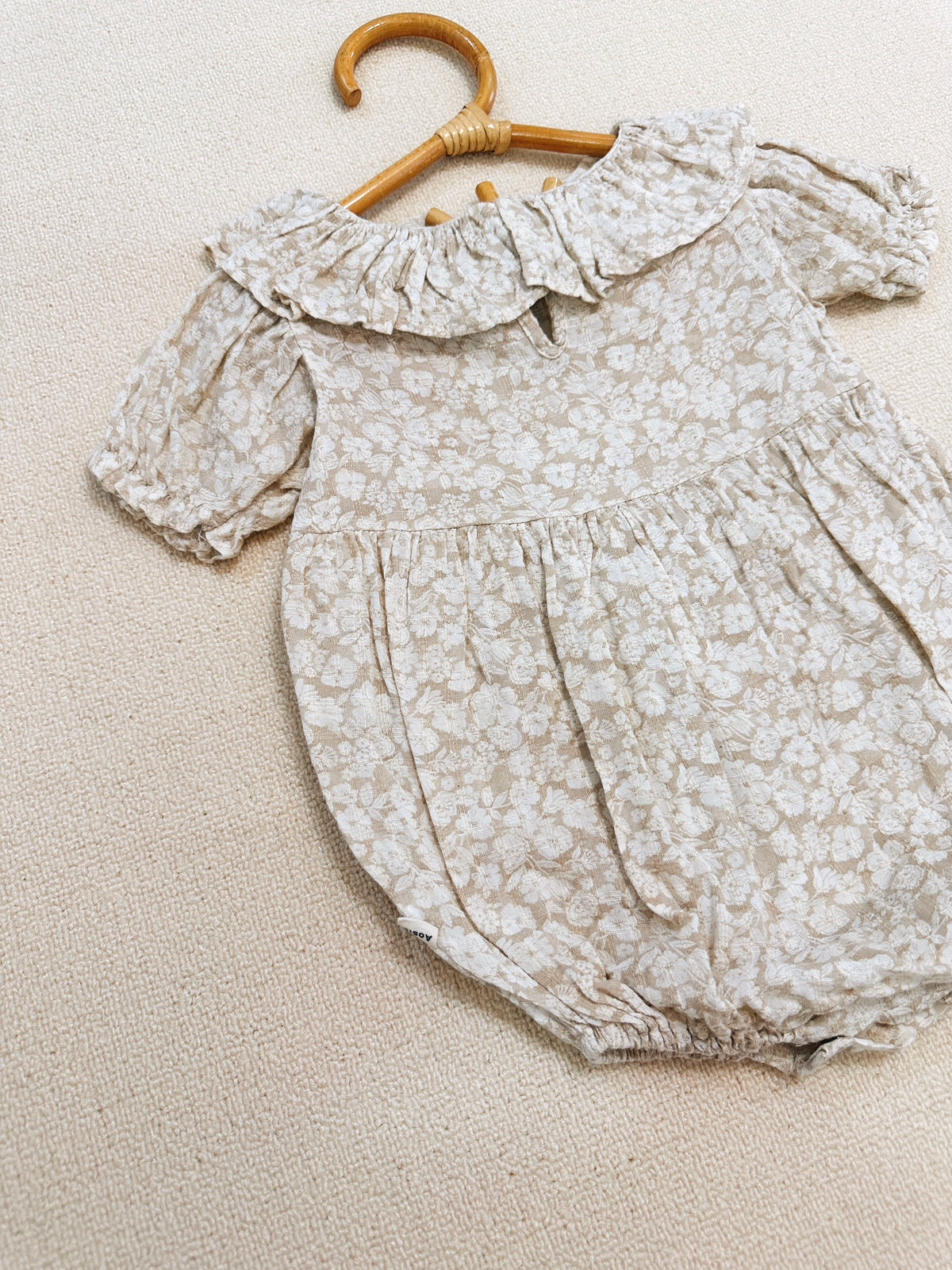 AOSTA Floral Ruffle Romper