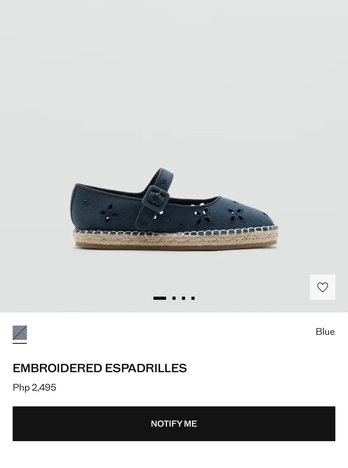 MANGO Embroidered Espadrilles