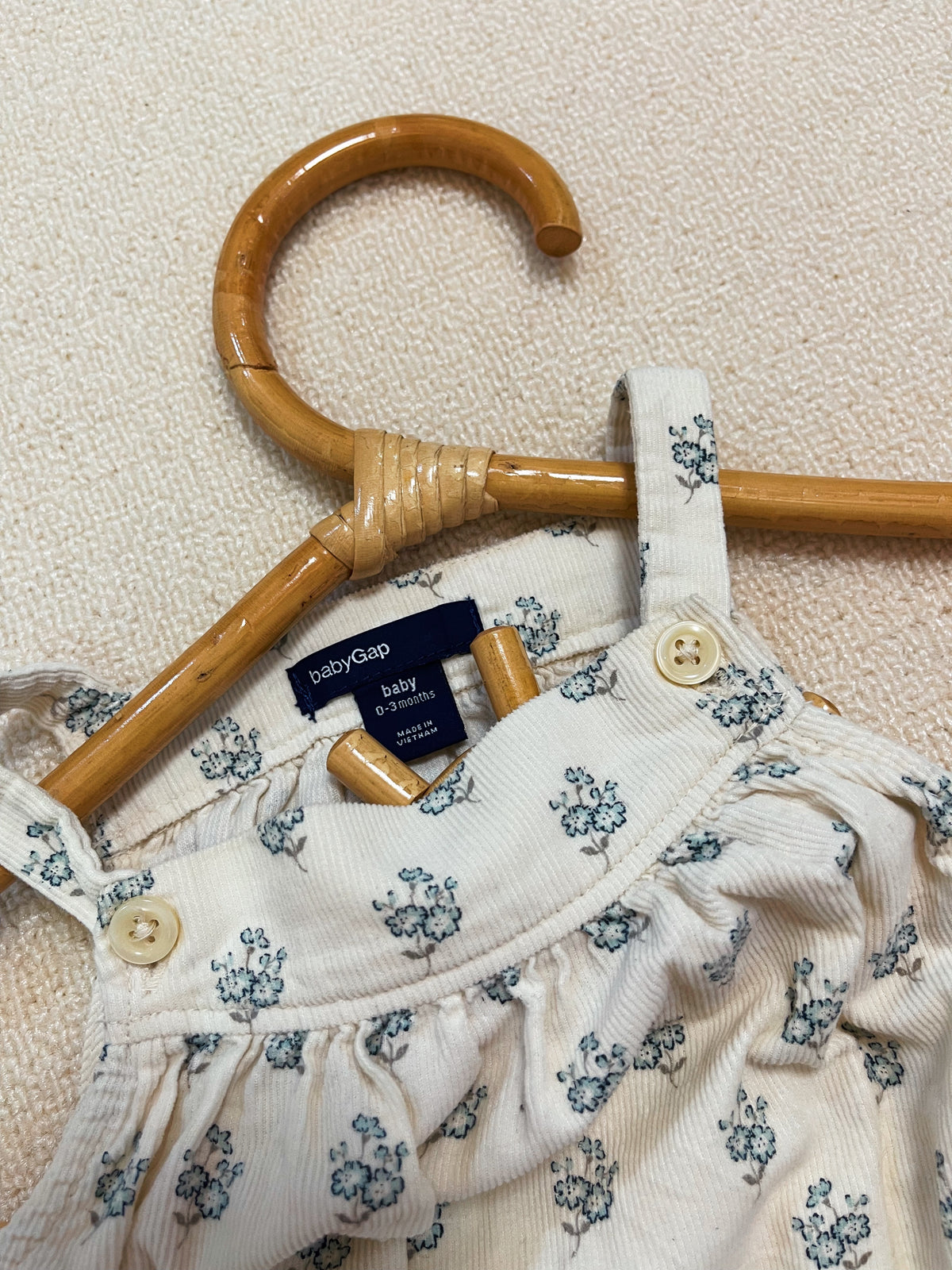 Baby Gap Floral Bubble Romper