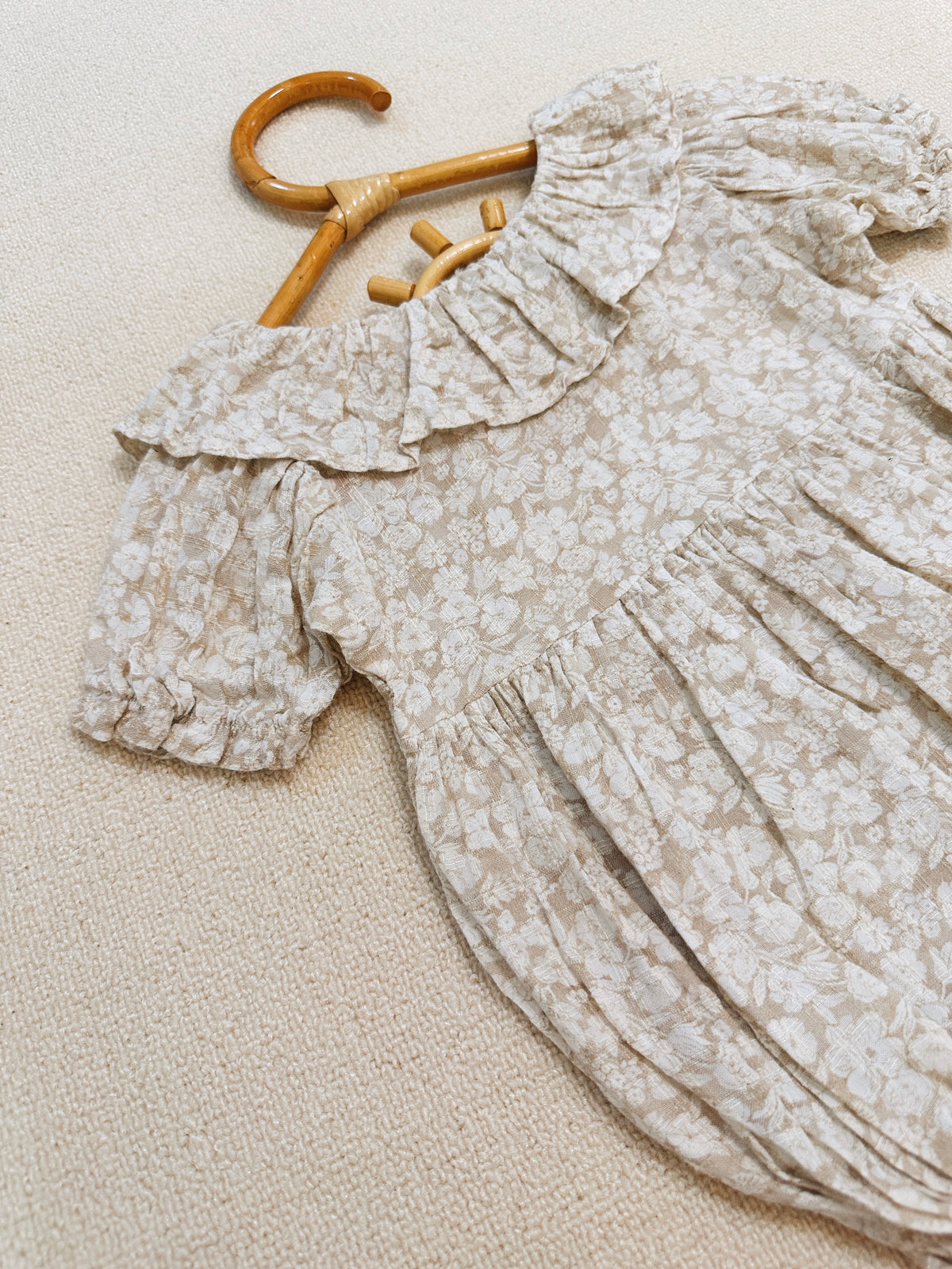 AOSTA Floral Ruffle Romper