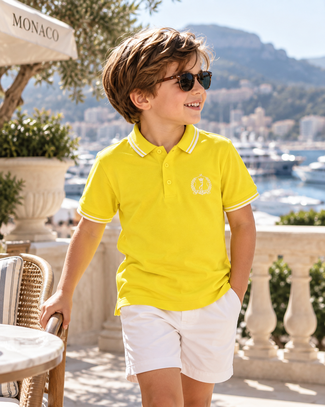 Jacadi Paris Bright Yellow Polo Shirt | Boys