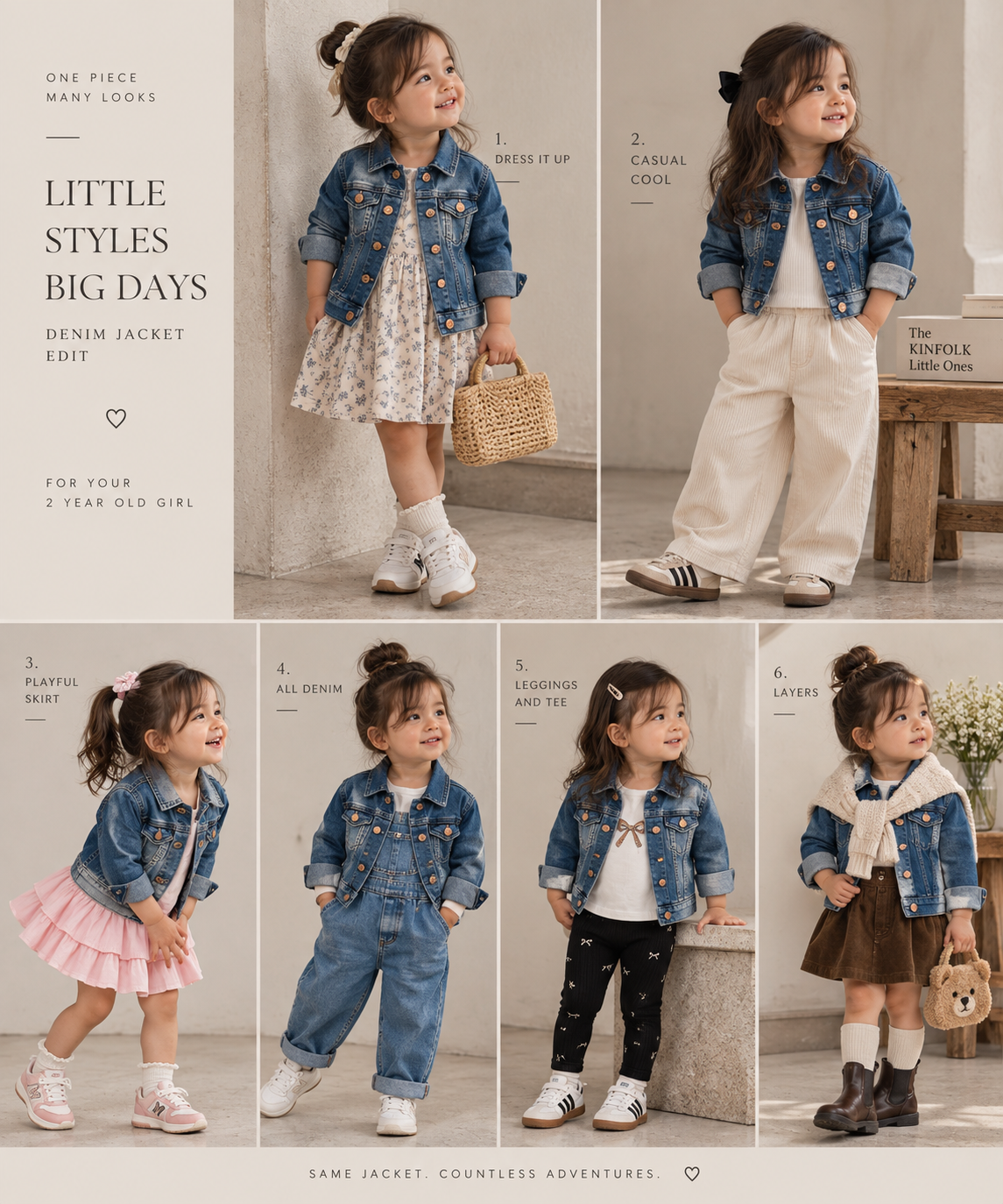Classic Kids Denim Trucker Jacket | Blue