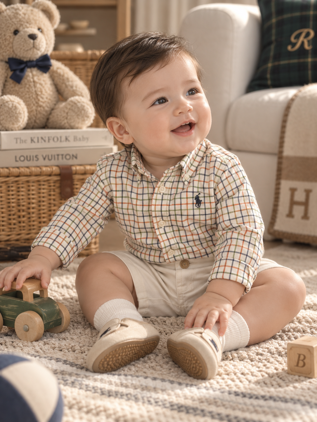 Ralph Lauren Multicolor Plaid Button-Down Shirt