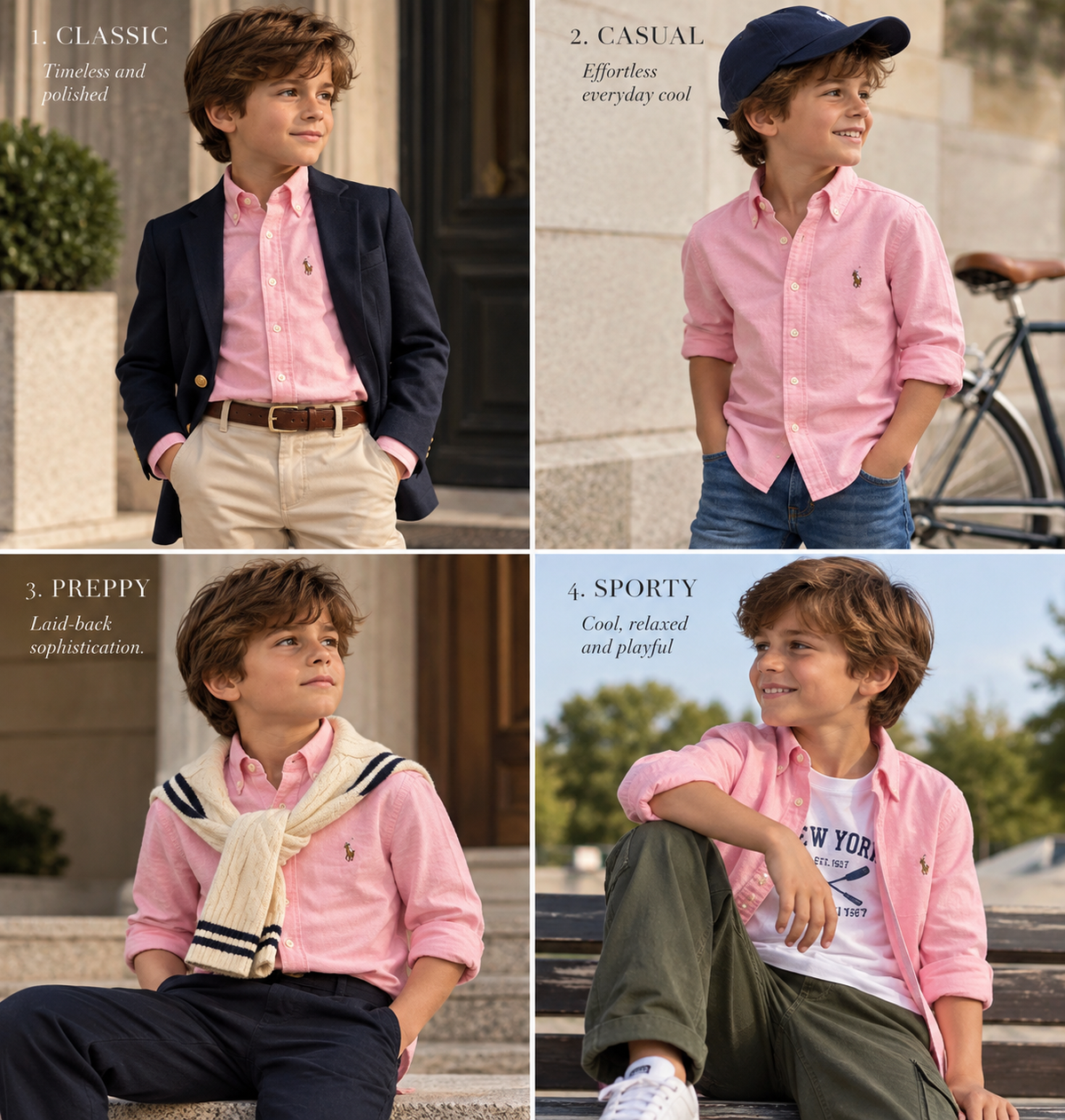 Ralph Lauren Pink Classic Button-Down Shirt