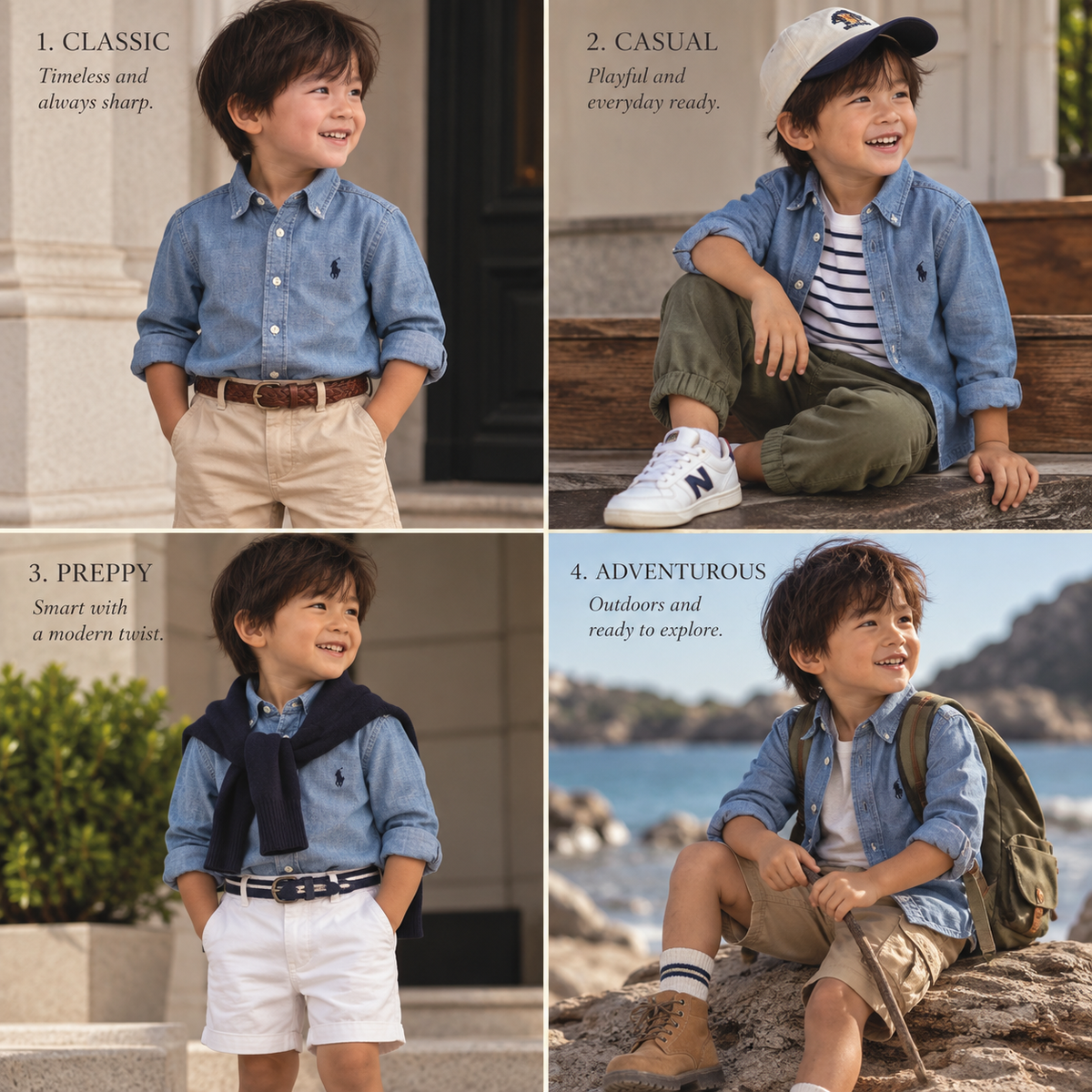 Ralph Lauren Classic Chambray Button-Down Shirt