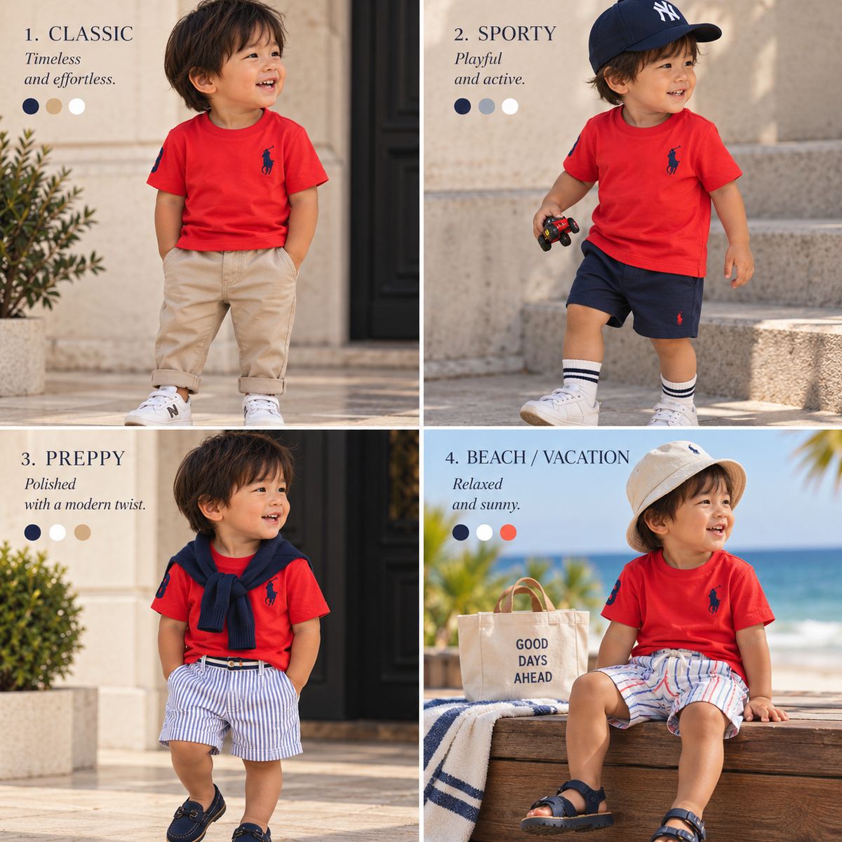 Ralph Lauren Red Classic Pony T-Shirt
