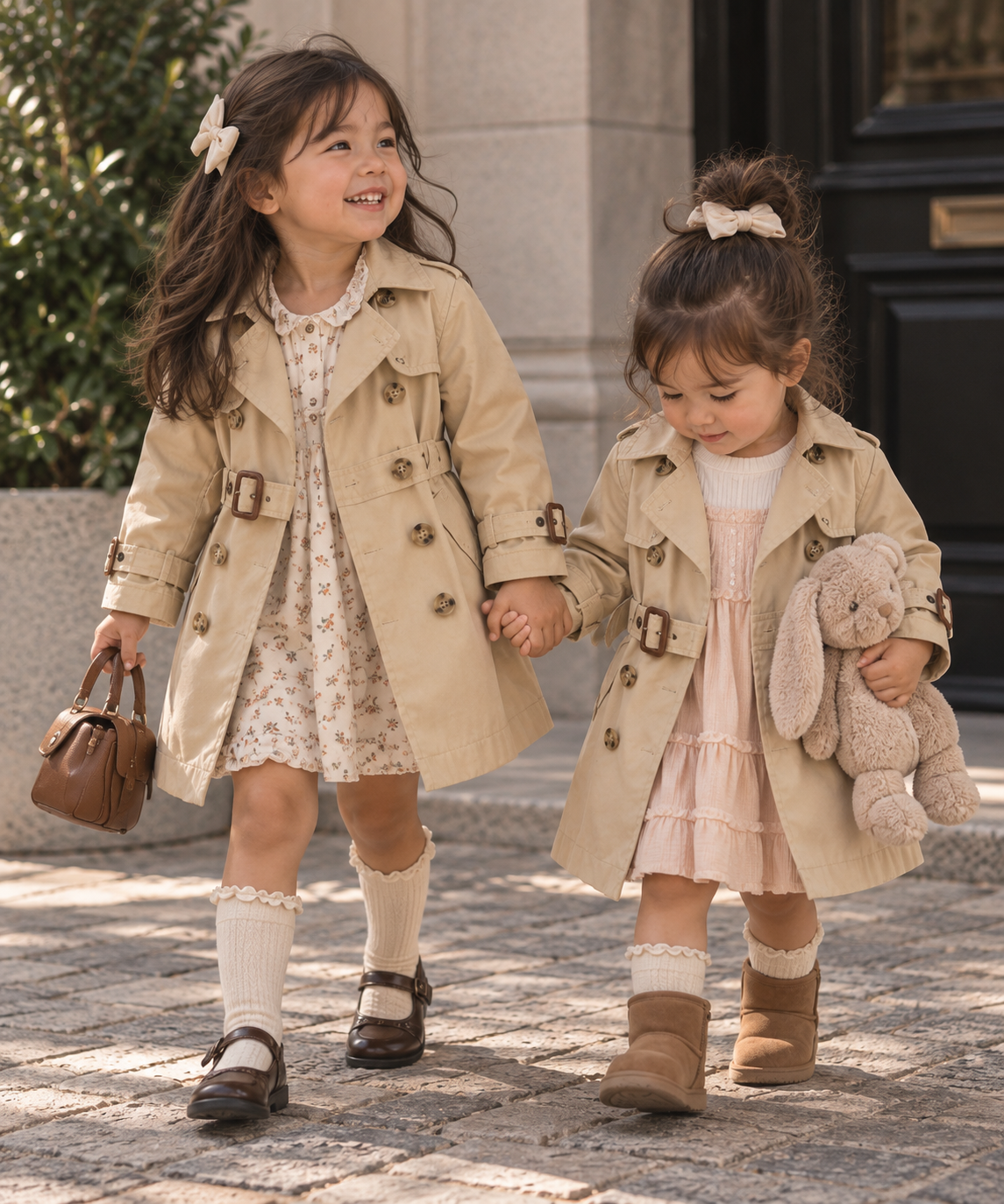 Ralph Lauren Beige Belted Trench Coat