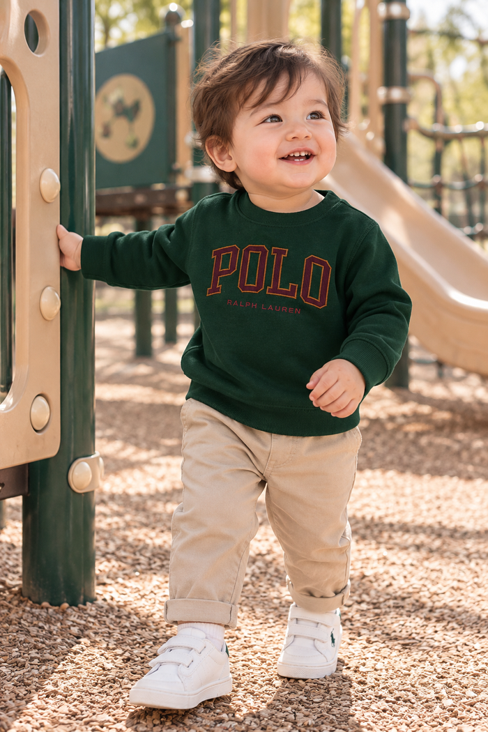 Polo Ralph Lauren Graphic Sweatshirt – Hunter Green