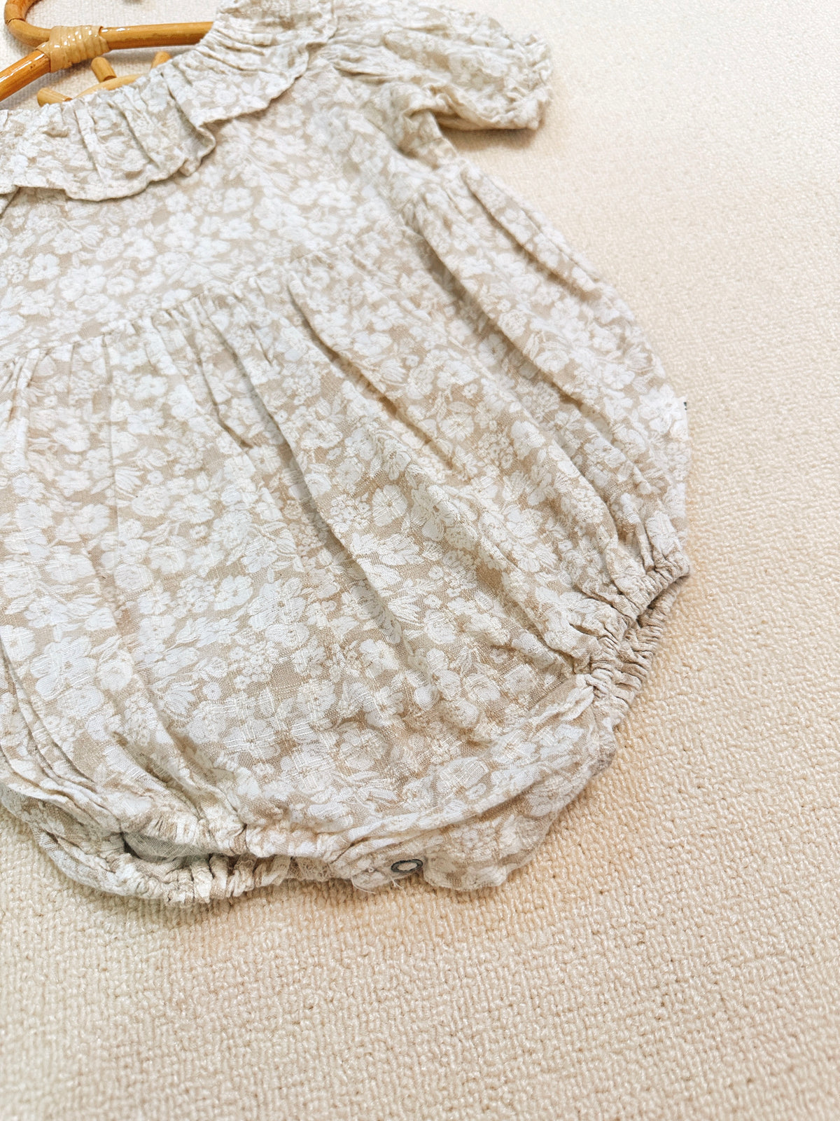 AOSTA Floral Ruffle Romper