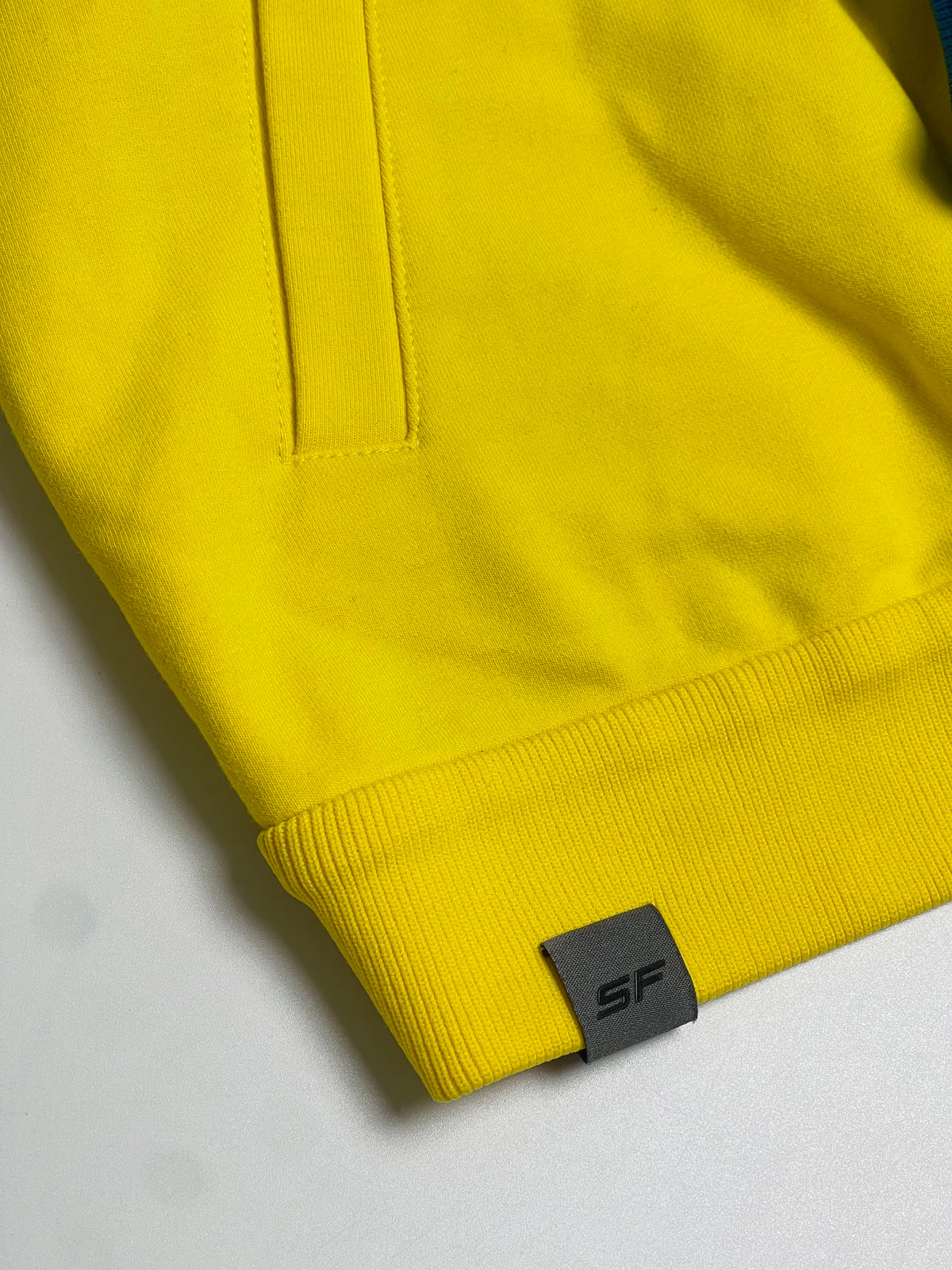 Scuderia Ferrari Colorblock Zip-Up Hoodie Jacket | Kids
