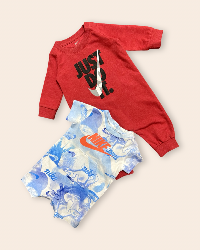 Nike Sporty Baby Romper Duo Set