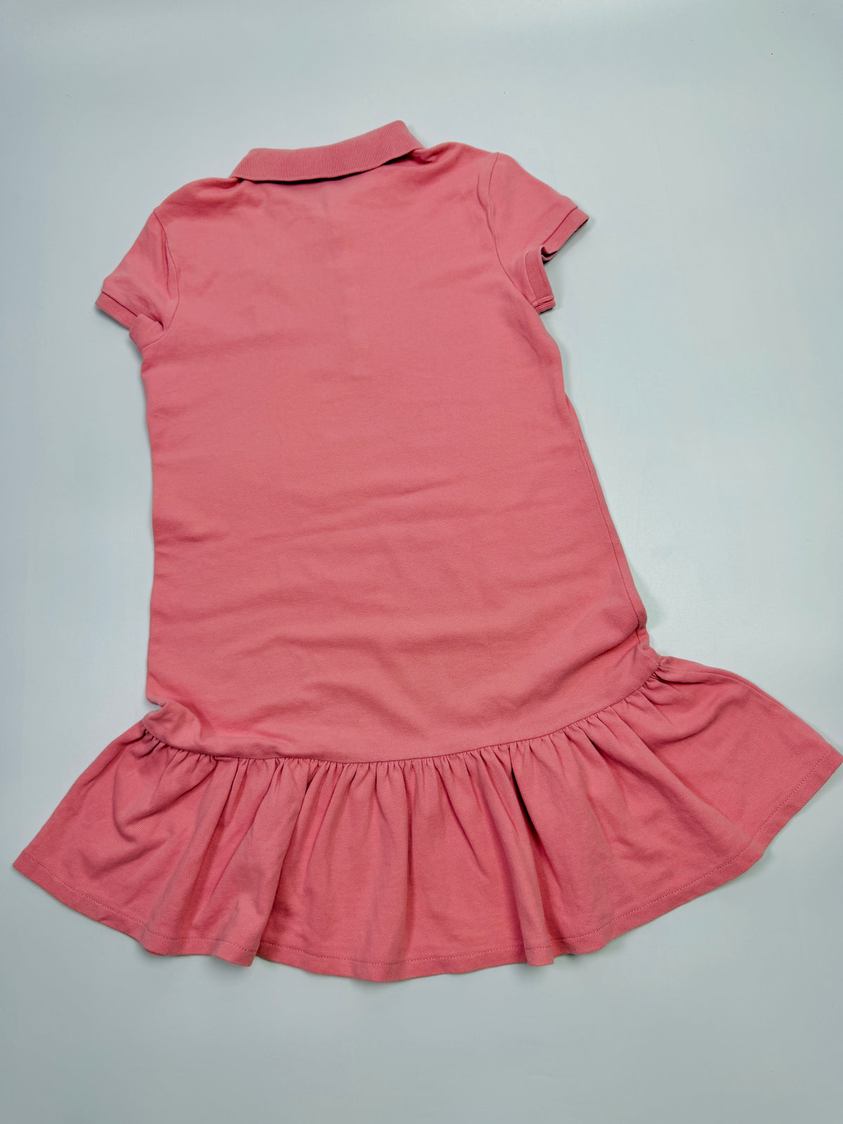 Ralph Lauren Pink Polo Dress with Flared Skirt