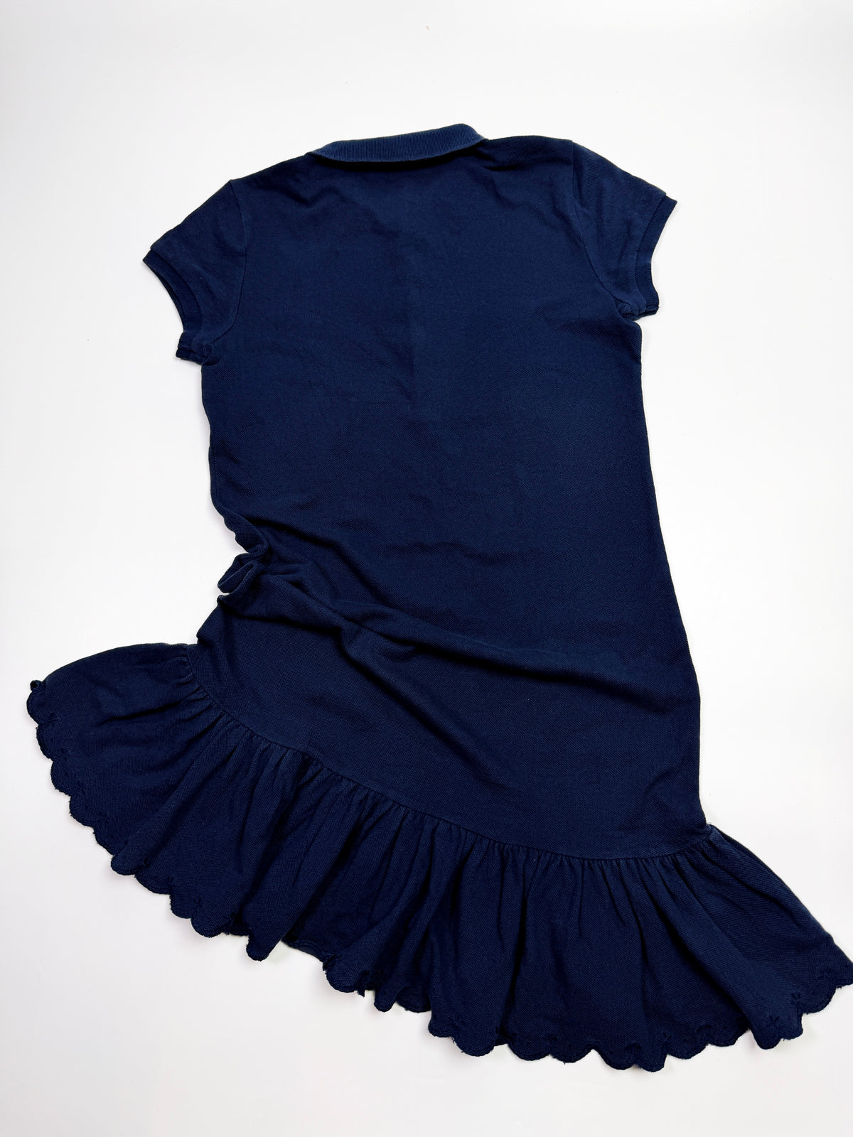 Ralph Lauren Navy Polo Dress with Pink Pony