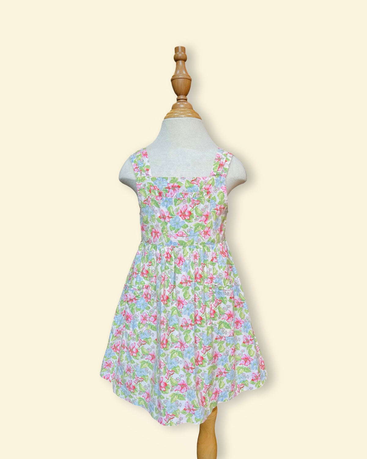 Vintage Old Navy Pastel Floral Smocked Sundress