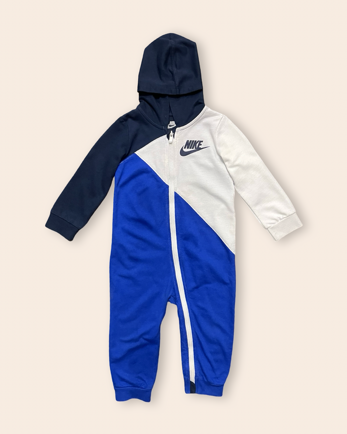 Nike Hooded colorblock Baby romper