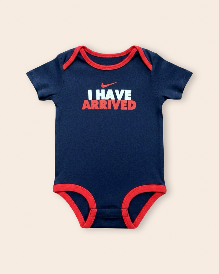 Sporty baby bodysuit