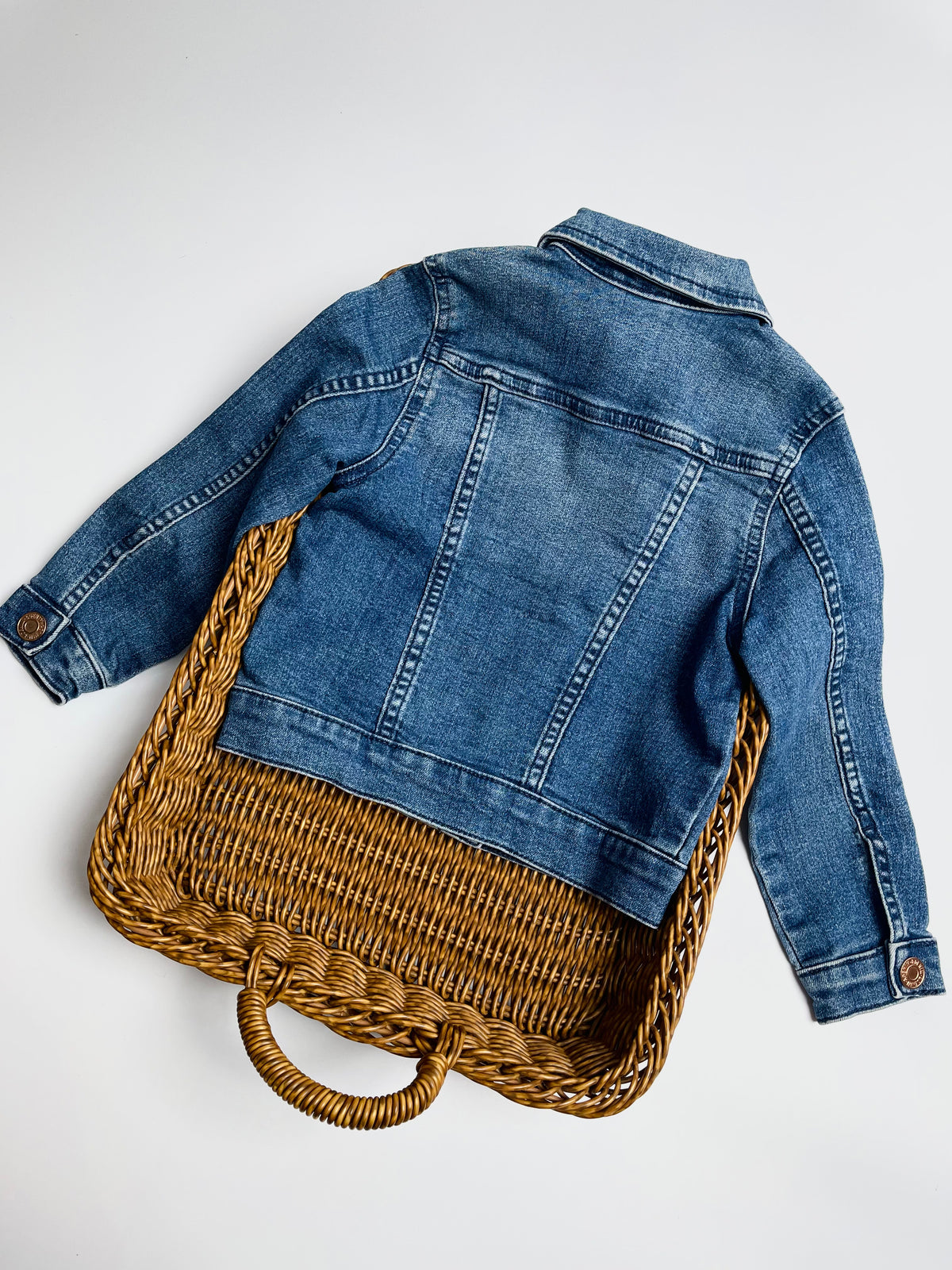 UNIQLO Classic Blue Denim Trucker Jacket | Kids