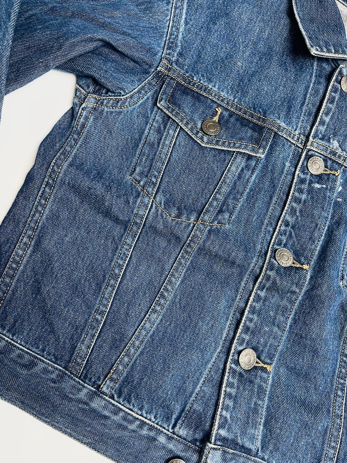 UNIQLO Classic Blue Denim Trucker Jacket | Kids