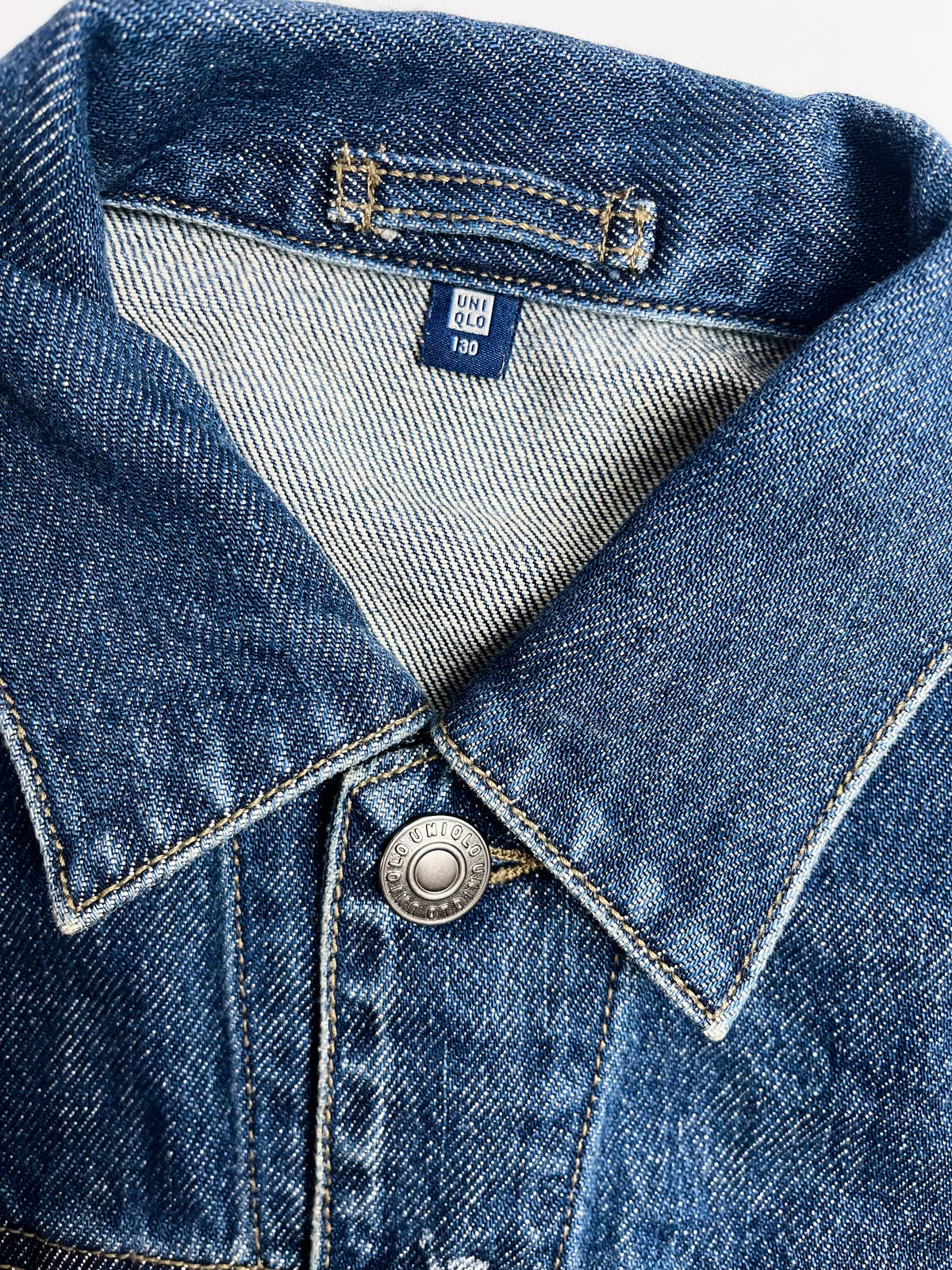 UNIQLO Classic Blue Denim Trucker Jacket | Kids