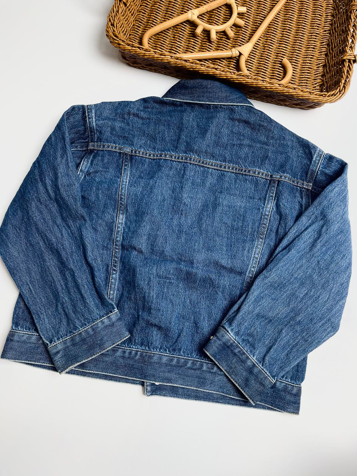 UNIQLO Classic Blue Denim Trucker Jacket | Kids