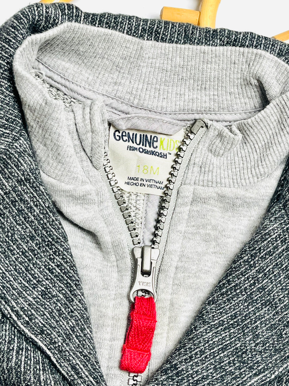 Oshkosh Textured Gray Blazer – Smart Casual