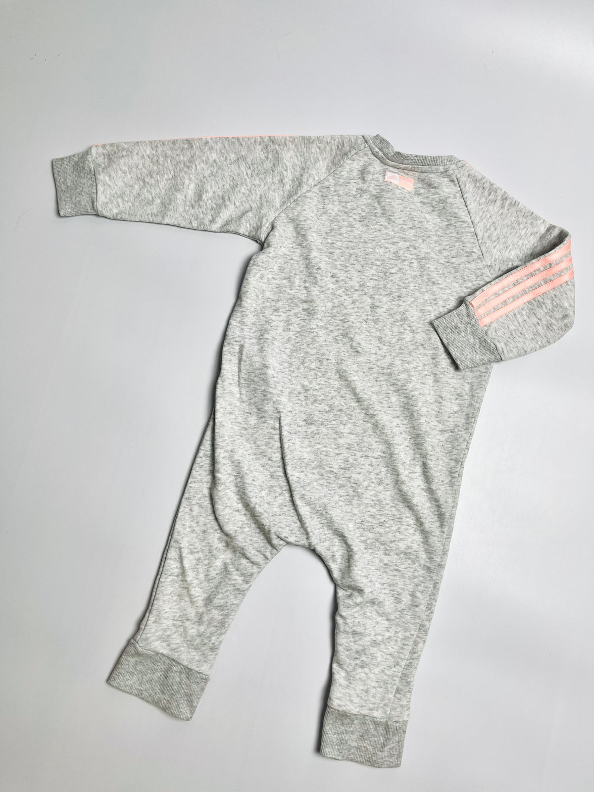 adidas x Disney Mickey Mouse Baby Gray Romper