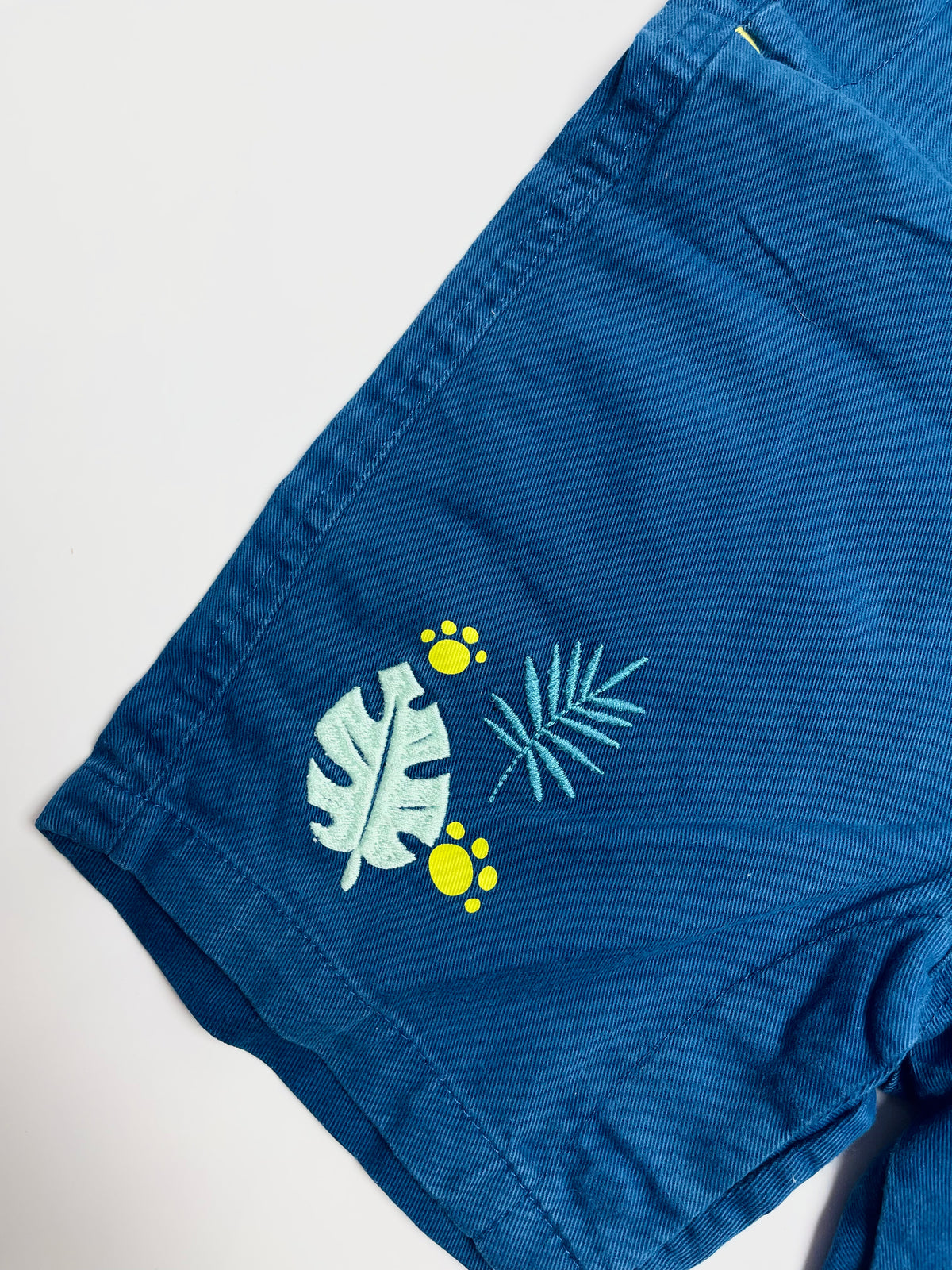 Disney Stitch Kids Denim Overalls with Embroidered Stitch