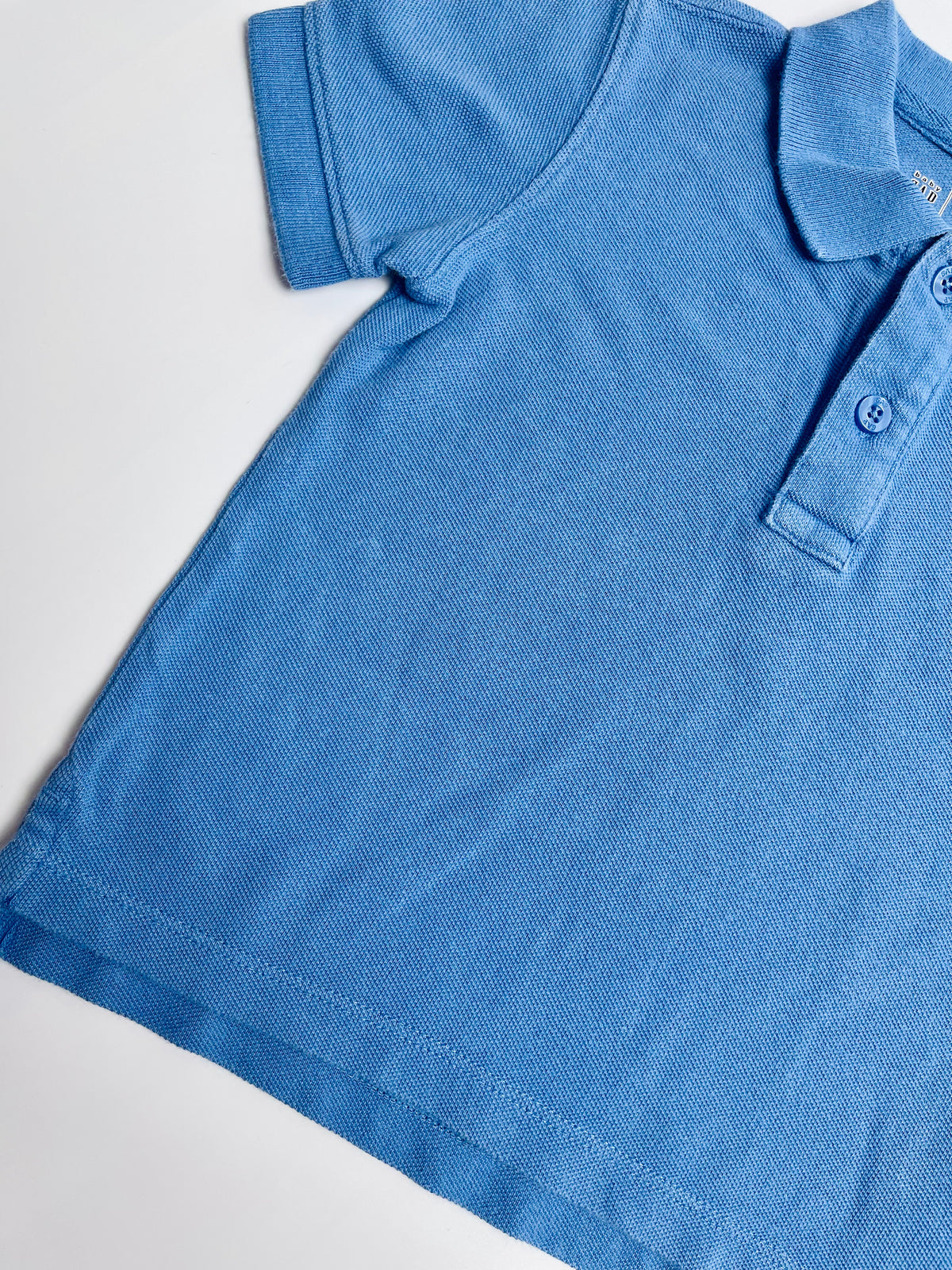 GAP Kids x Disney Mickey Mouse Blue Polo Shirt