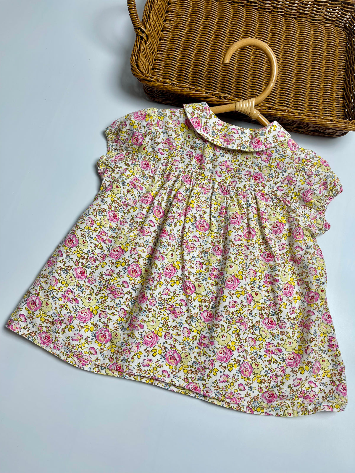 Agatha Paris Floral Peter Pan Collar Blouse | Girls