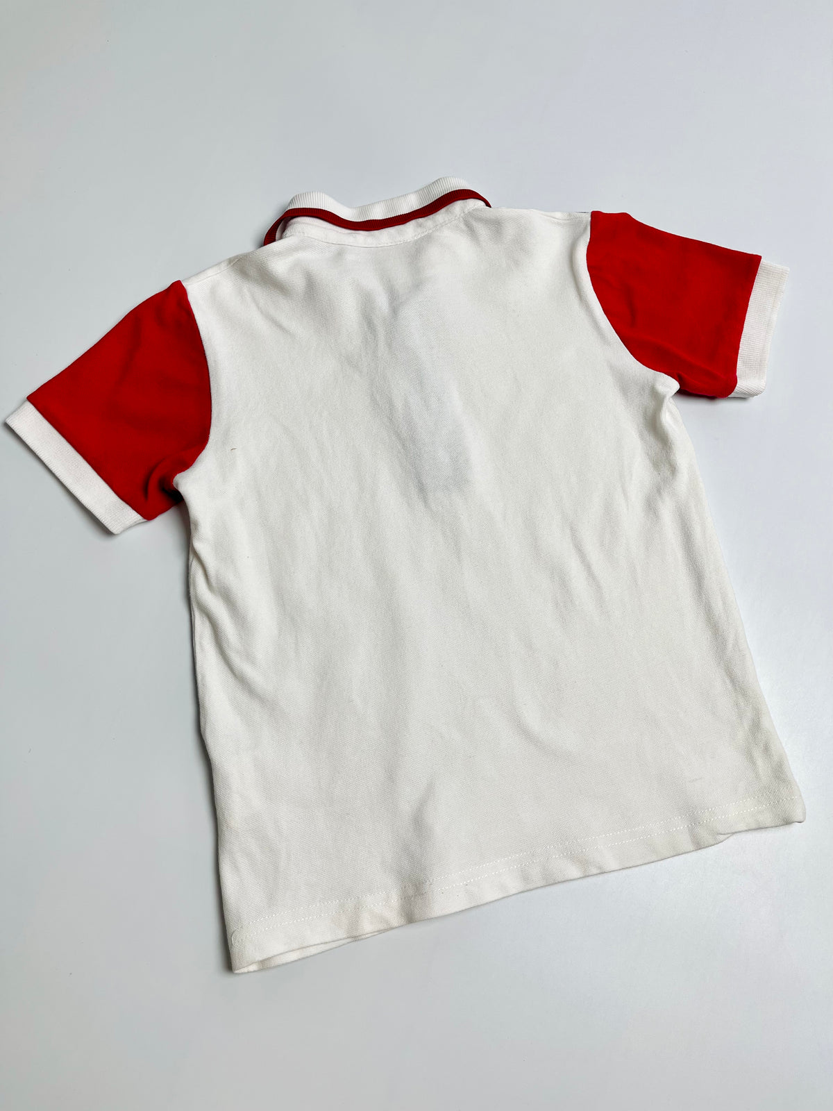 Ferrari White, Red & Navy Polo Shirt | Boys