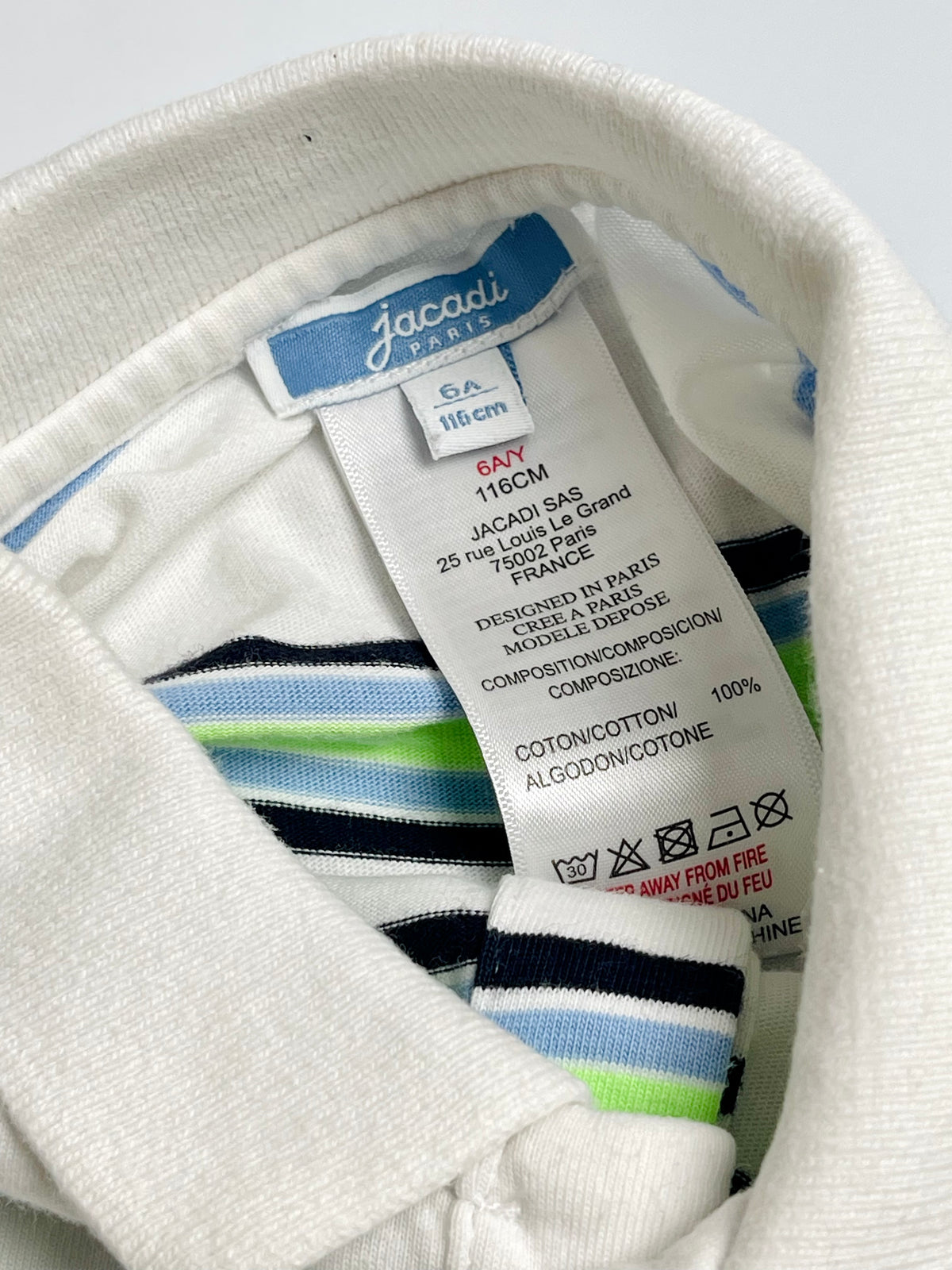 Jacadi Paris Striped Polo Shirt | Boys