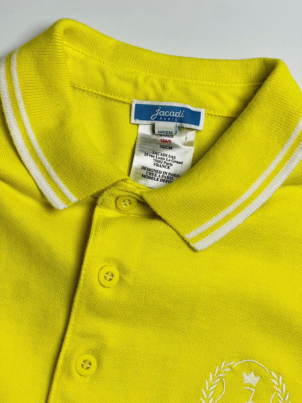 Jacadi Paris Bright Yellow Polo Shirt | Boys