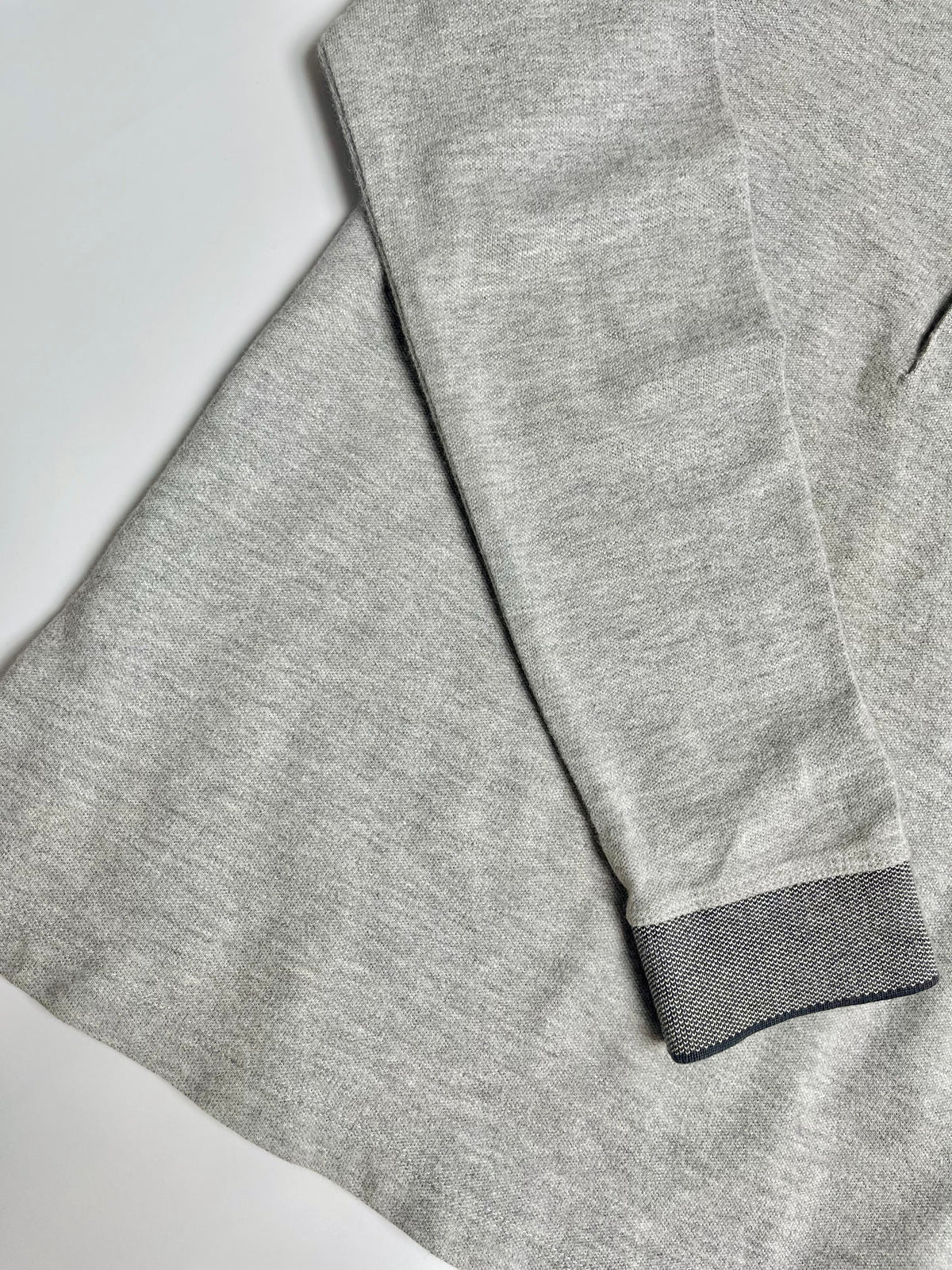 Armani Junior Grey Long-Sleeve Polo | Boys