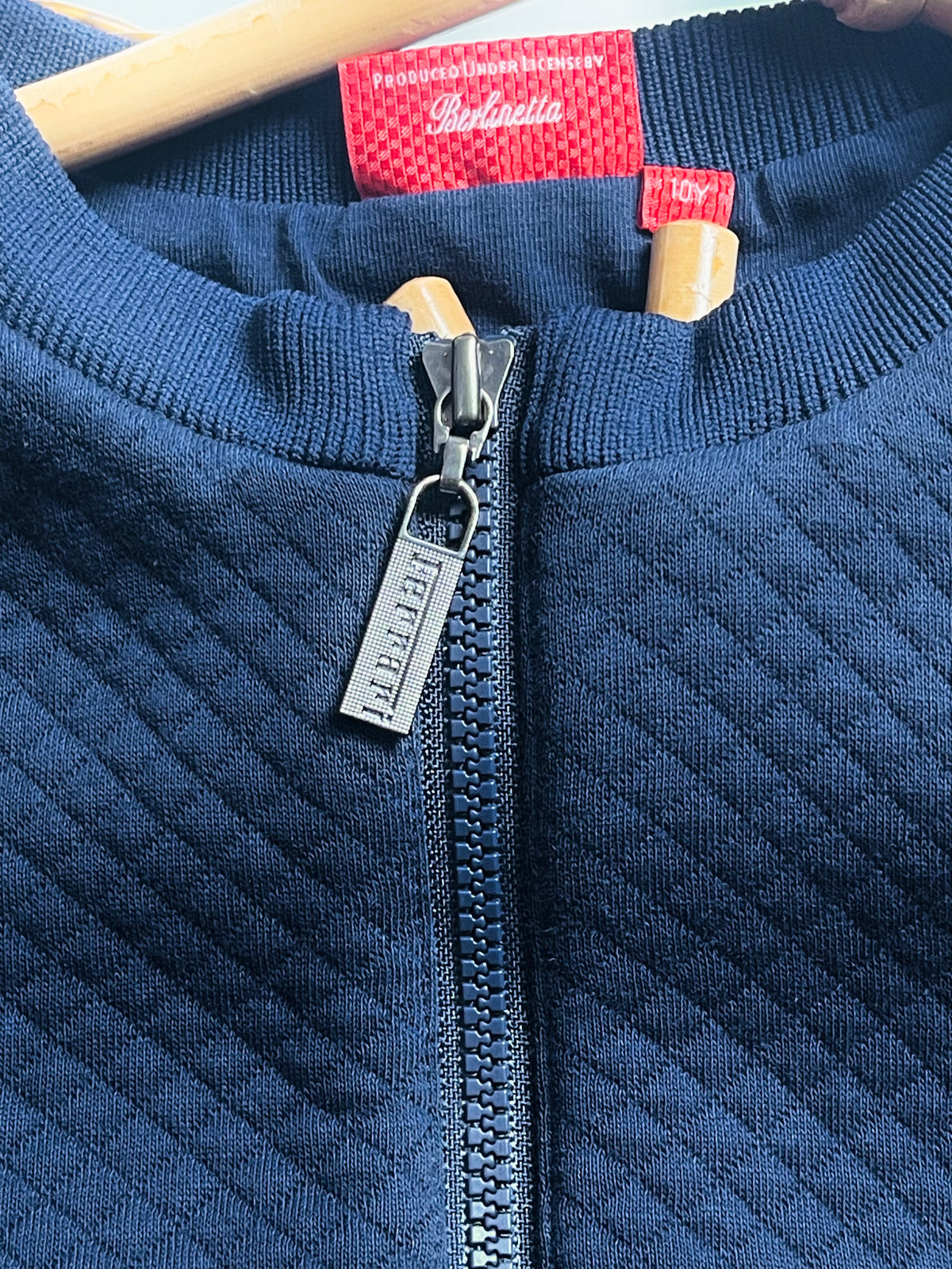 Ferrari Navy Quilted Polo Dress | Girls