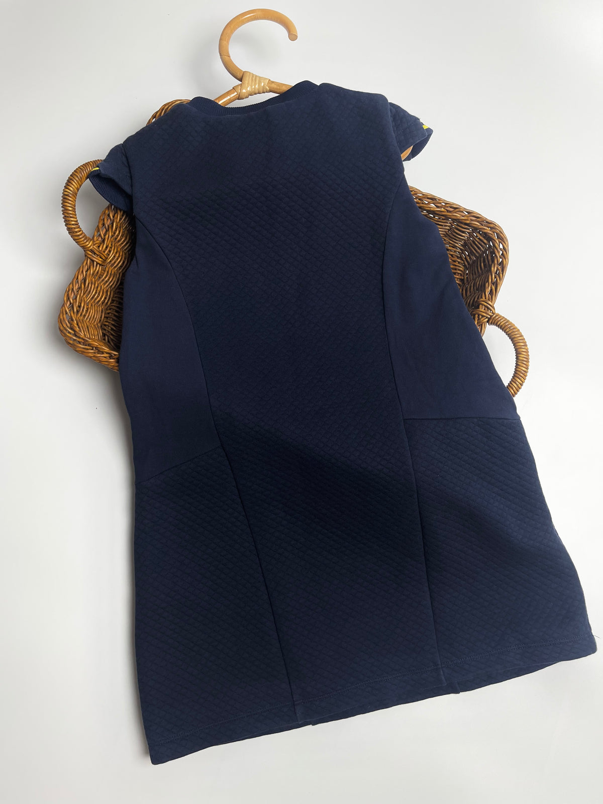 Ferrari Navy Quilted Polo Dress | Girls