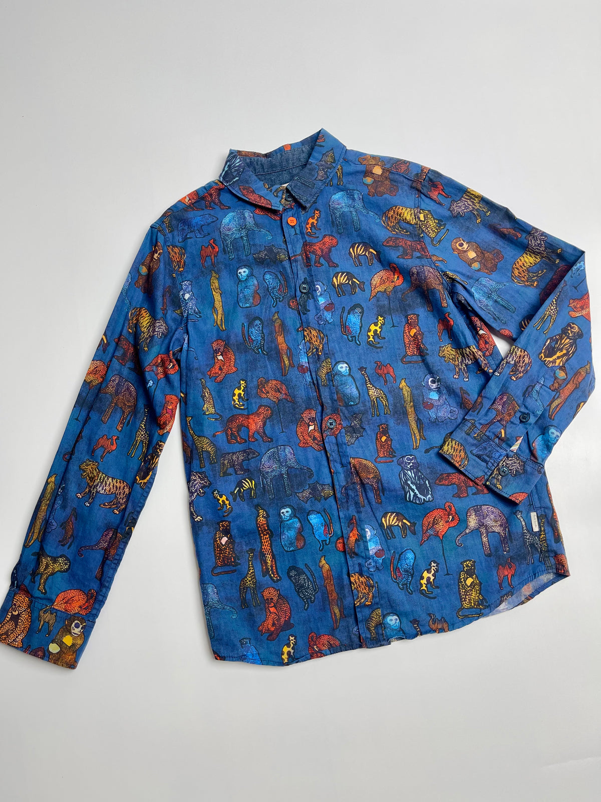 Paul Smith Junior Animal Print Shirt