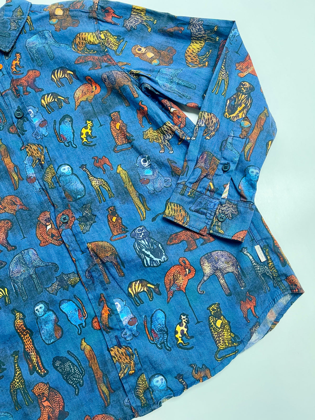 Paul Smith Junior Animal Print Shirt