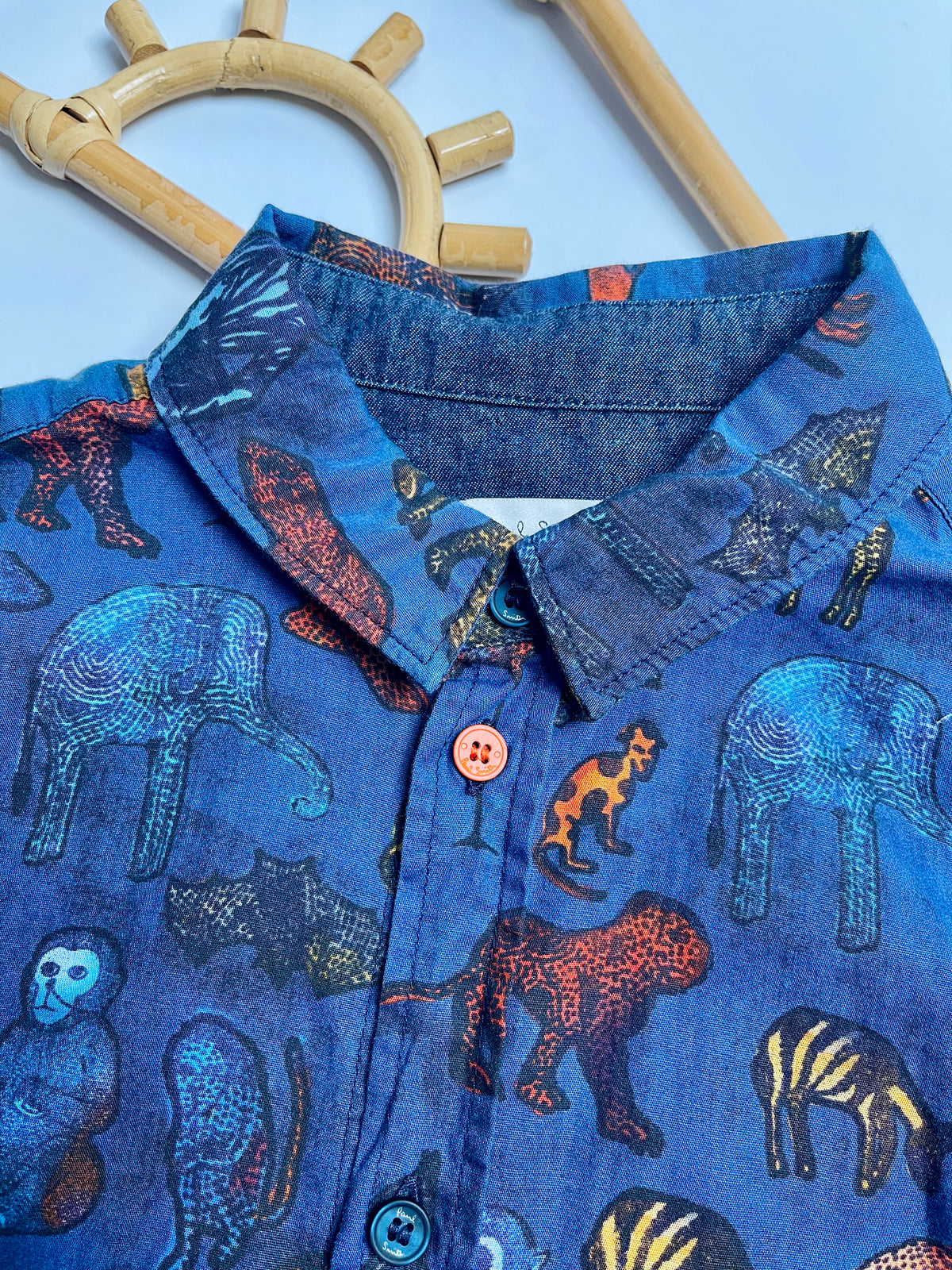 Paul Smith Junior Animal Print Shirt