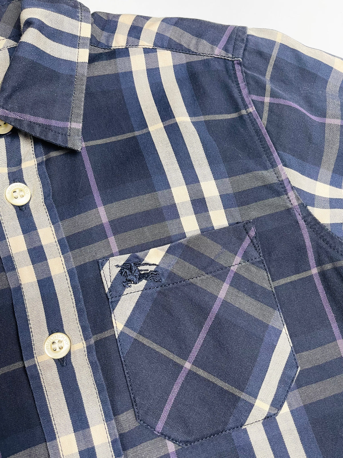 Burberry Kids Vintage Check Long-Sleeve Cotton Shirt