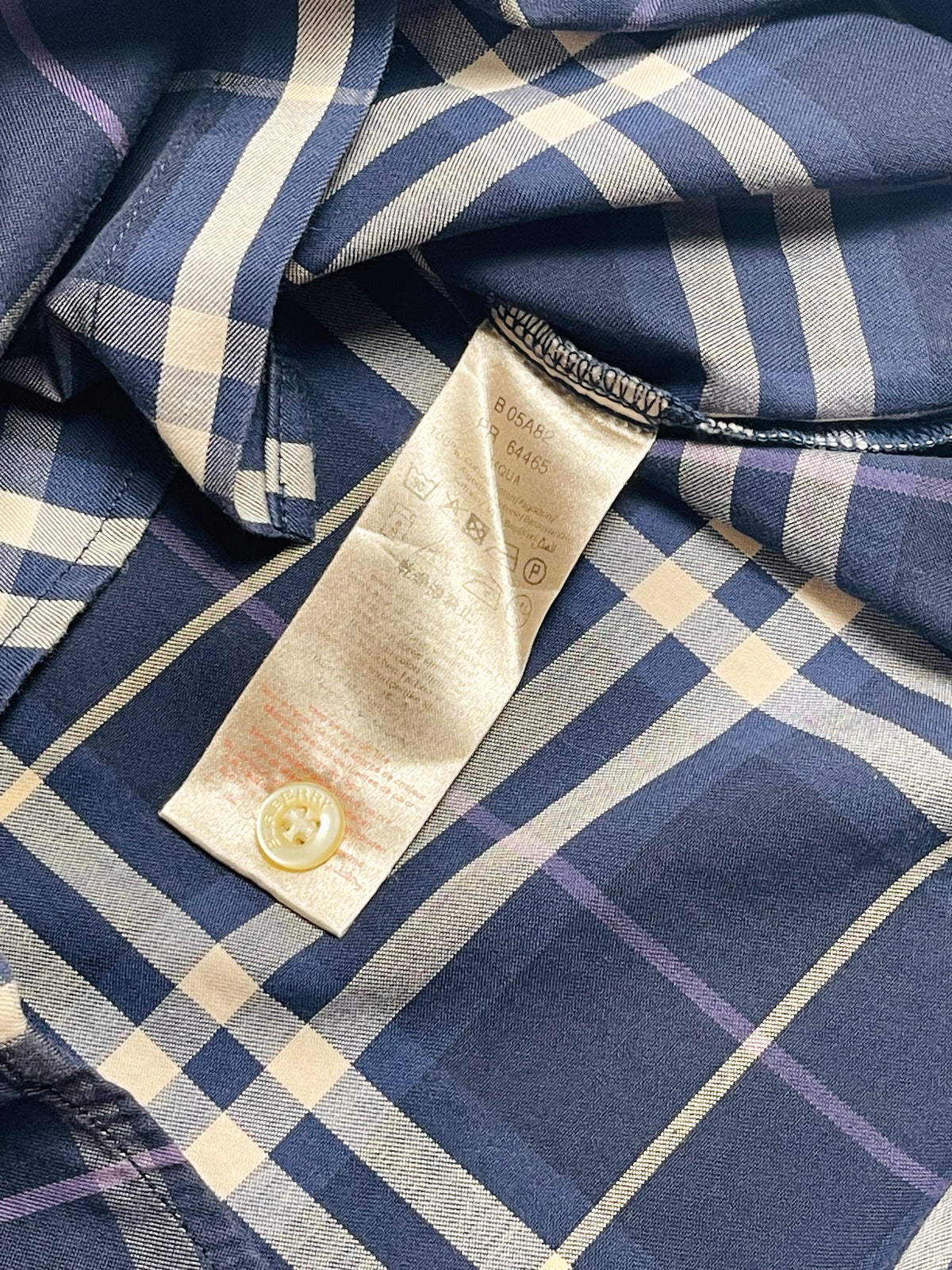 Burberry Kids Vintage Check Long-Sleeve Cotton Shirt